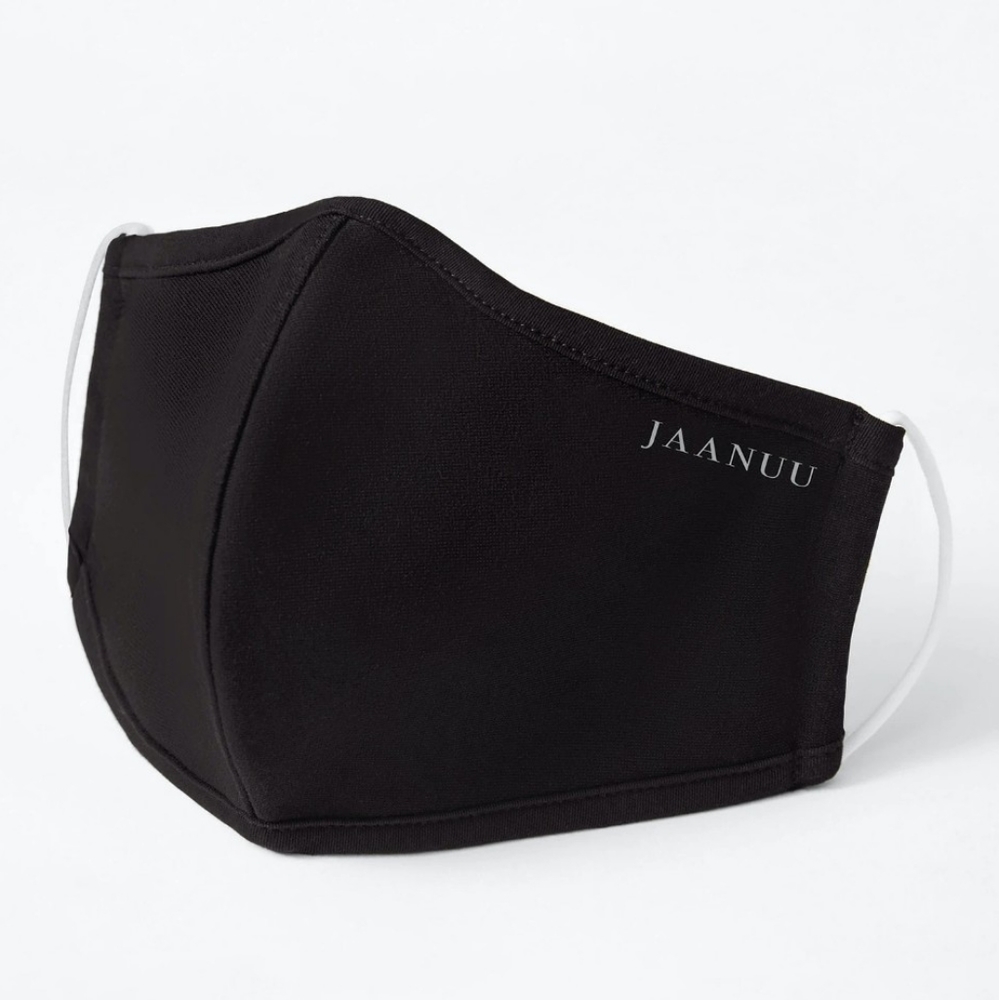 Jaanuu Black Face Mask